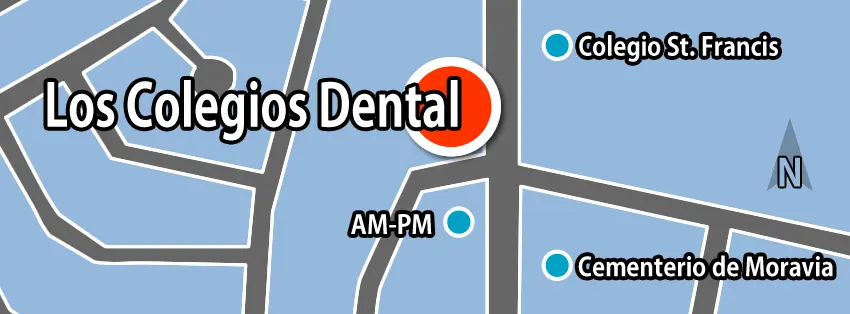 Croquis de Los Colegios Dental, Moravia, Costa Rica